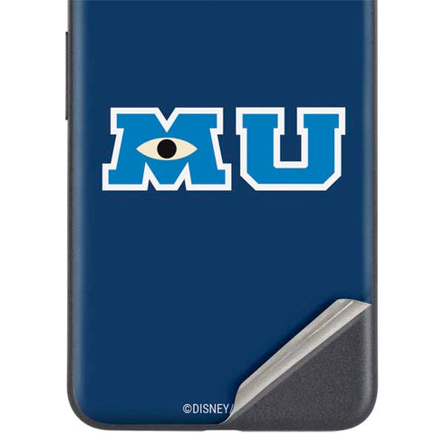 Disney Monsters University MU Logo Google Pixel 5a Skin